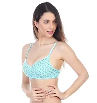 Womens Everyday Wear Non Wired Lightly Padded Bra, Pack of 3 (Multicolor, Size:-30-40)-thumb3