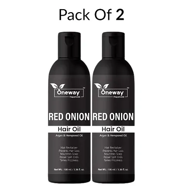 Oneway Happiness Red Onion Hair Oil - 200ml