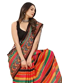 Attractive Georgette Saree with Blouse piece-thumb1