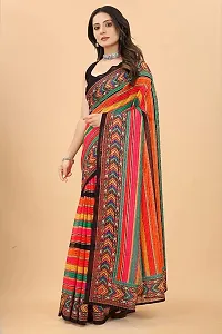 Attractive Georgette Saree with Blouse piece-thumb4