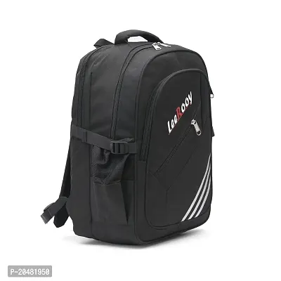 LeeRooy Unisex Laptop Backpack|School|Office|Travel|Multipurpose|laptop bag for men and women(BG31-BLACK)-thumb5