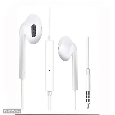 Compatible with for Vivo V20 Earphone Original Wired Stereo Deep Bass Hands-Free Headsets | 3.5 MM Audio Jack-thumb0