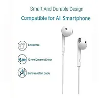 Compatible with for Vivo V20 Earphone Original Wired Stereo Deep Bass Hands-Free Headsets | 3.5 MM Audio Jack-thumb2
