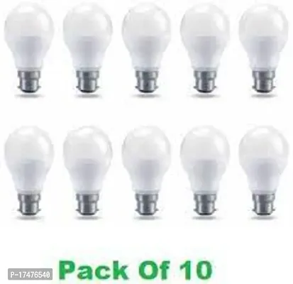 Base B22 9-Watt LED Bulb (Pack of 10)