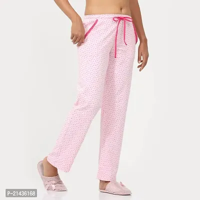 ENVIE Women Cotton Casual Night/Sleep Wear Pants, Ladies Lounge wear Pyjama Pants (Print And Color May Be Vary)-thumb2