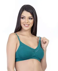 ENVIE Women's Cotton Bra/Non-Padded, Non Wired/Ladies Casual Daily Use Full Coverage Bra-thumb4