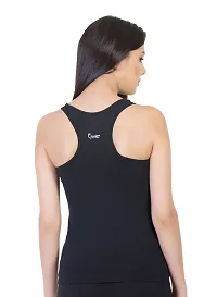 Black Round neck Cotton Camisole-thumb1