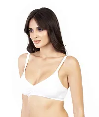 ENVIE Women's Cotton Bra_Ladies Non-Padded, Non-Wired Everyday Bra|Girls Inner Wear Casual Use T-Shirt Bra-thumb1