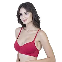 ENVIE Women's Cotton Bra_Ladies Bralette Non-Padded Wirefree Bra|Girls Inner Wear Casual Use Everyday Cage Bra-thumb1