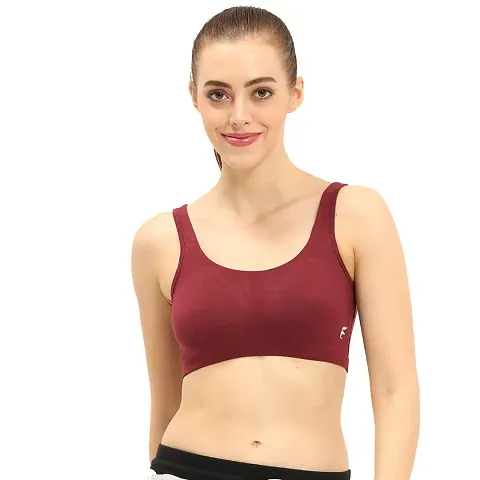 Envie Women's Full Coverage Bra with Satin/Stylish Non-Padded, Non-Wired Bra/Inner Wear for Ladies Daily Use T-Shirt Bra