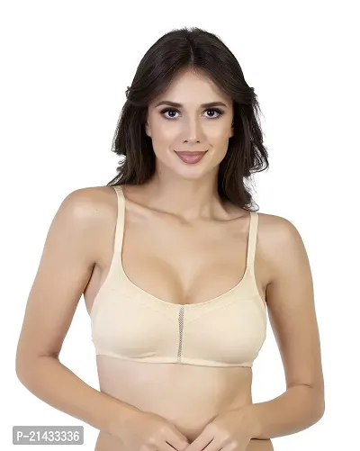 Buy Envie Women's Molded Cotton Bra/Full Coverage, Non-Padded, Wirefree Bra/Inner  Wear for Ladies Daily Use T-Shirt Bra Online In India At Discounted Prices
