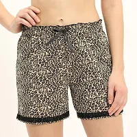 ENVIE Women's Casual wear Female Shorts_Ladies Stylish Night/Sleep Wear,Girls Stretchy Regular Bottom Printed Shorts (Print and Color May Be Vary) L-thumb4