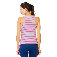 ENVIE Women's Cotton Stylish Sports Tank Top Girls U-Neck Causal Cami/Yoga, Exercise, Workout Slip/Ladies Sports Camisole-thumb2