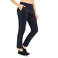 ENVIE Women's Cotton Casual Track Pant_Ladies Sports Lower Wear Pants|Girls Night Sleep Wear Track Suit (M, Navy)-thumb3