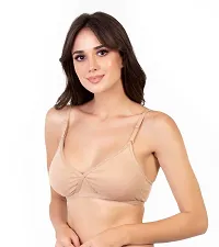 ENVIE Women's Cotton Bra_Ladies Non-Padded, Non-Wired Everyday Bra|Girls Inner Wear Casual Use T-Shirt Bra-thumb1