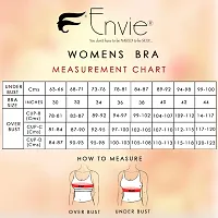 Envie Women's Cotton Bralette Bra/Non Padded, Non-Wired, Key Hole Bra/Inner Wear for Ladies Daily Use Bandeau Bra-thumb4