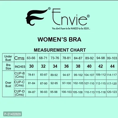 Envie Women's Molded Cotton Bra/Non-Padded, Wirefree Bra/Inner Wear for Ladies Daily Use Bra-thumb5