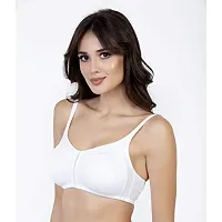 ENVIE Women's Cotton Bra_Ladies Non-Padded Wirefree Full Coverage Bra|Girls Inner Wear Casual Use Everyday T-Shirt Bra-thumb1