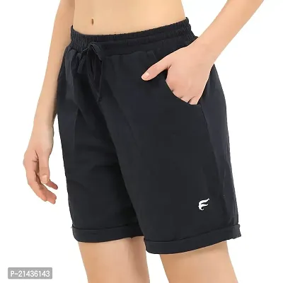 ENVIE Women's Casual wear Cotton Shorts_Active Wear Ladies Shorts|Girls Night/Sleep Wear Regular Bottom Shorts