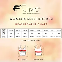 ENVIE Women's Modal Sleeping Bra_Girls Full Coverage, Non-Padded Wirefree, T-Shirt Bra|Inner Wear for Ladies Daily use Night Bra-thumb3