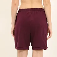 ENVIE Women's Casual wear Cotton Shorts_Active Wear Ladies Shorts|Girls Night/Sleep Wear Regular Bottom Shorts-thumb3