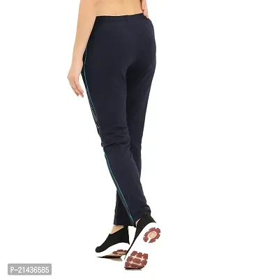 ENVIE Women's Cotton Casual Track Pant_Ladies Sports Lower Wear Pants|Girls Night Sleep Wear Track Suit (M, Navy)-thumb5