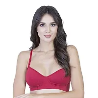 ENVIE Women's Cotton Bra_Ladies Bralette Non-Padded Wirefree Bra|Girls Inner Wear Casual Use Everyday Cage Bra-thumb2