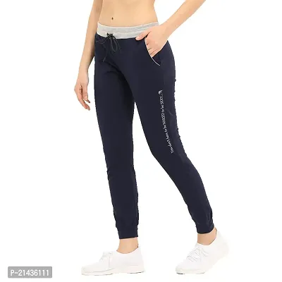 ENVIE Women's Cotton Jogger Track Pants_Ladies Sports Athletic Lower Wear|Girls Active Wear Running Track Suit-thumb0