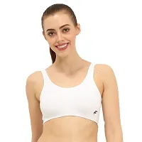 ENVIE Women's Cotton Sports Bra_Full Coverage, Non-Padded, Non-Wired T-Shirt Type Bra|Inner Wear for Yoga, Indoor Exercise Sports Bra-thumb4