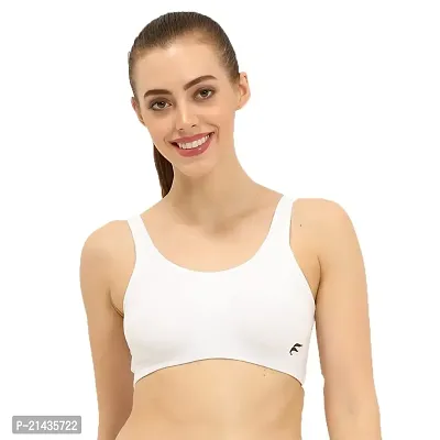 ENVIE Women's Cotton Sports Bra_Full Coverage, Non-Padded, Non-Wired T-Shirt Type Bra|Inner Wear for Yoga, Indoor Exercise Sports Bra-thumb5