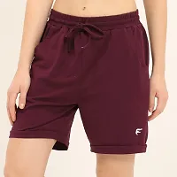 ENVIE Women's Casual wear Cotton Shorts_Active Wear Ladies Shorts|Girls Night/Sleep Wear Regular Bottom Shorts-thumb1