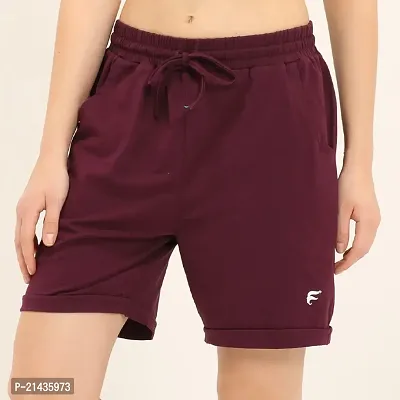 ENVIE Women's Casual wear Cotton Shorts_Active Wear Ladies Shorts|Girls Night/Sleep Wear Regular Bottom Shorts-thumb2