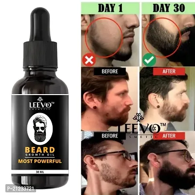 LEEVO Beard oil 30 ml Hair Oil-thumb0