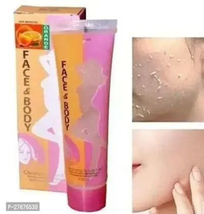 Yash Harbal Face body cleansing scrub gel 100ml for Girls Women pack-1-thumb0