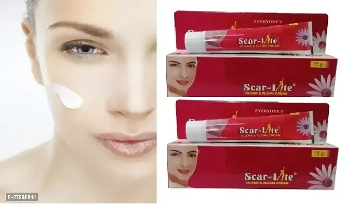 Scar-lite clear Clean night -fairness cream 15gm pack of - 2-thumb0