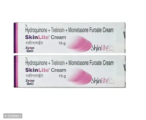 Hydroquinone Tretinoin And Mometasone Furoate -Skinlite Cream-15 Grams Pack of 2-thumb0