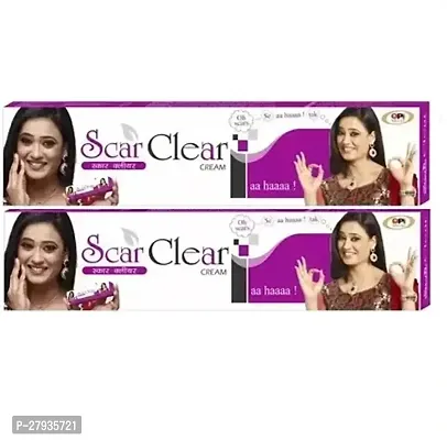 SCAR CLEAR DAY CREAM  Removing Dark Spot And Pimple of Face Pack of 2