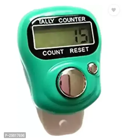 Mini Hand Tally Counter Finger Ring Digital Electronic Head CountJapa Counter Counting Machine For Mantra Jap And Cricket Umpire And Various Counting Purpose Small