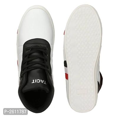 Trendy PVC Sneakers Shoes For Men  (Black)-thumb5