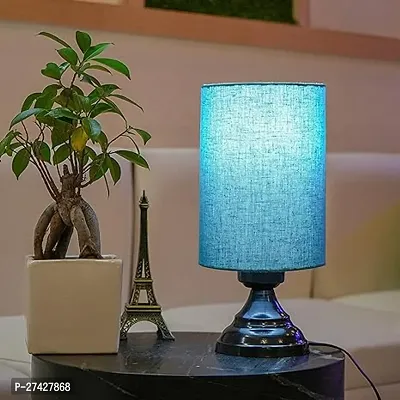 Designer Light Shadow Cotton Fabric Table Lamp For Bedroom Desk Lamp For Living Room-thumb0
