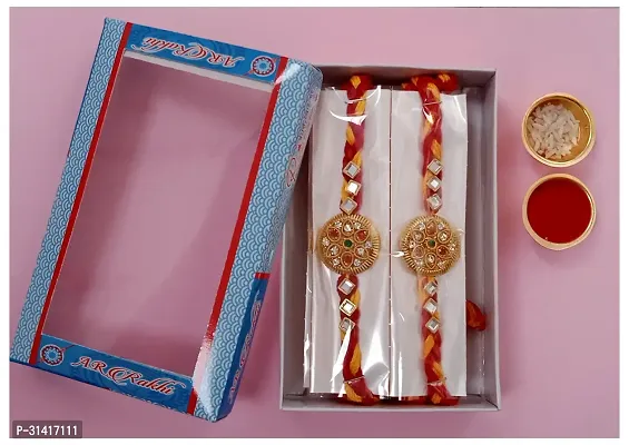 Religious Raksha Bandan Rakhi, Combo of 4-thumb4