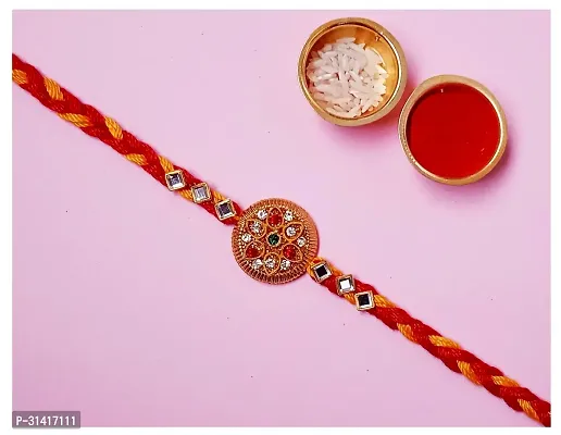 Religious Raksha Bandan Rakhi, Combo of 4-thumb5