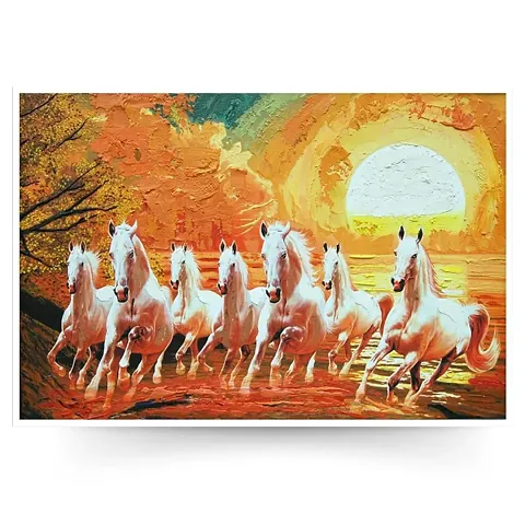 7 Horse Vastu Painting For Home and Office