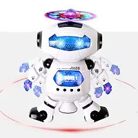 Musical Walking Dancing Robot , 360deg; Body Spinning, with Flashing Lights Toy for Kids-thumb2