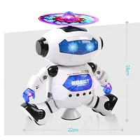 Musical Walking Dancing Robot , 360deg; Body Spinning, with Flashing Lights Toy for Kids-thumb4