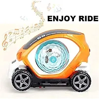09 Future Musical Stunt Car Rotate 360deg; with Flashing Light  Music(Multicolor)-thumb2