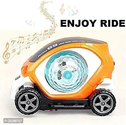 09 Future Musical Stunt Car Rotate 360deg; with Flashing Light  Music(Multicolor)-thumb3