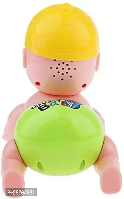 Crawling Baby Musical Toy for Infants 6-12 Months Battery Operated Musical Crawling Baby Toy (Pack of 1)-thumb3