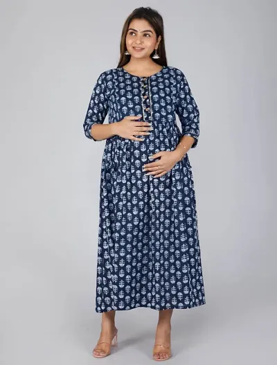 A-Line Silk Kurta For Women