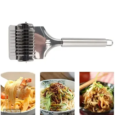 AL ATASH Stainless Steel Noodle Maker Roller Docker Dough Cutter Tool Kitchen Helper Pastry Cutter-thumb3